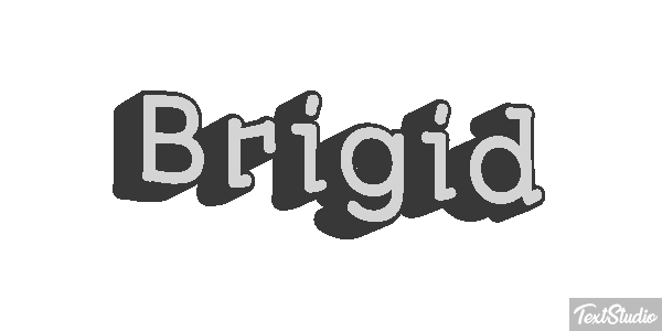 Brigid Text effect