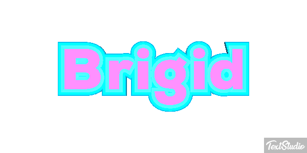 Brigid Text effect