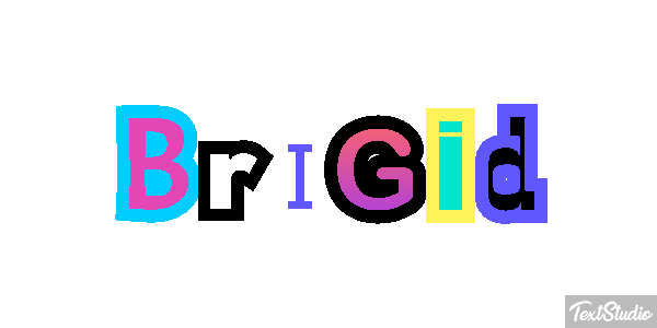 Brigid Text effect