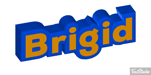 Brigid Text effect