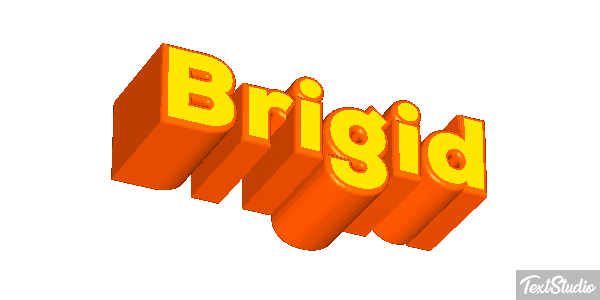 Brigid Text effect