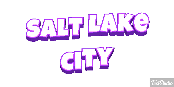 Salt Lake City Effetto testo