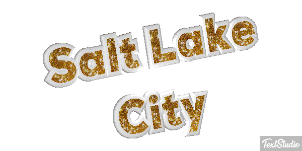 Salt Lake City Effetto testo