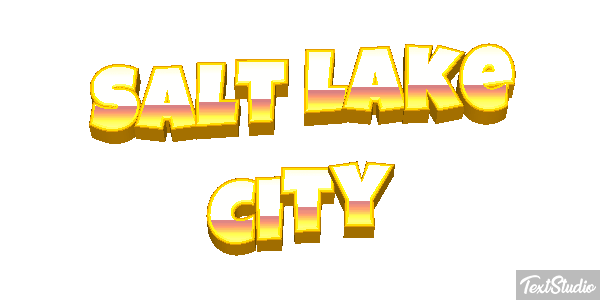 Salt Lake City Effetto testo