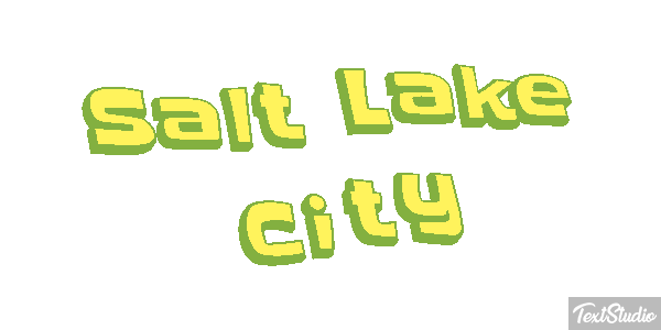 Salt Lake City Effetto testo