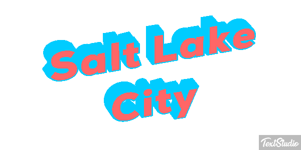 Salt Lake City Effetto testo