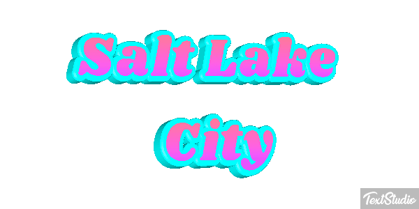 Salt Lake City Effetto testo