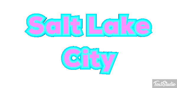 Salt Lake City Effetto testo