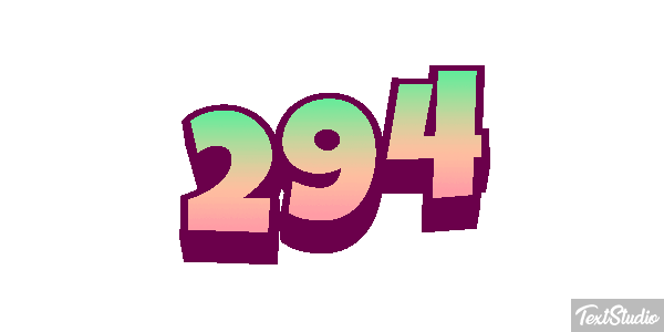 294 Efecto de texto