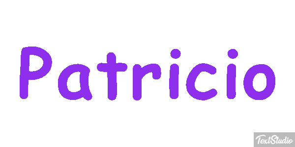 Patricio Effetto testo