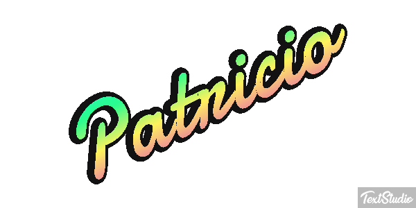 Patricio Effetto testo
