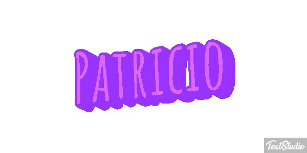 Patricio Effetto testo