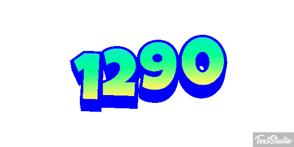 1290 Tekst effect
