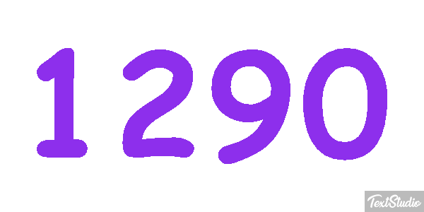 1290 Tekst effect