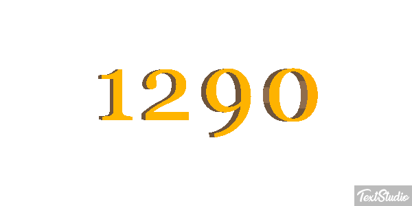 1290 Tekst effect
