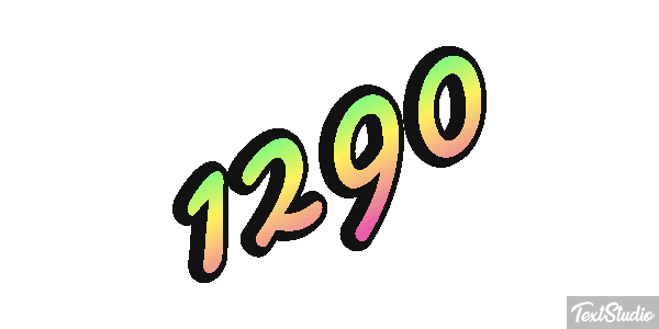 1290 Tekst effect