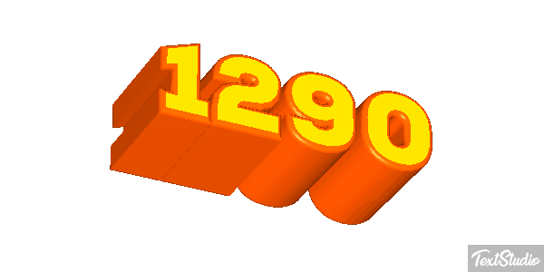 1290 Tekst effect