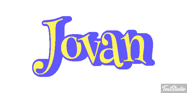 Jovan Text effect