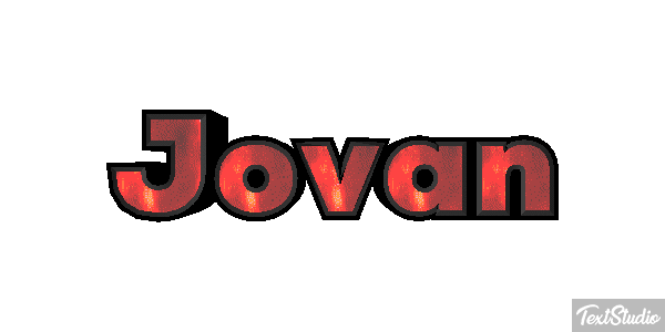 Jovan Text effect