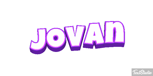 Jovan Text effect
