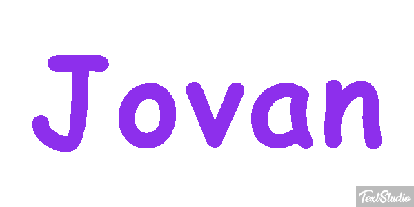 Jovan Text effect