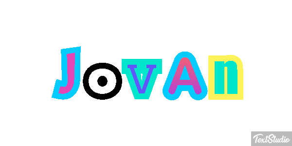 Jovan Text effect