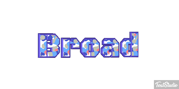 Broad Texteffekt