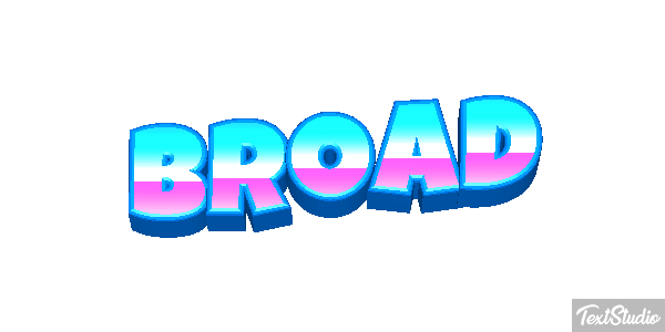 Broad Texteffekt