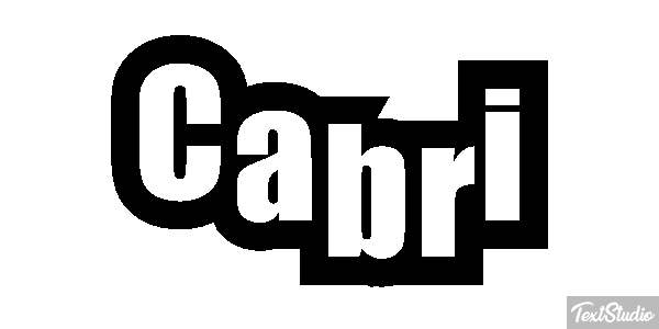Cabri Texteffekt