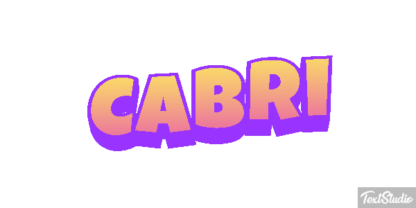 Cabri Texteffekt