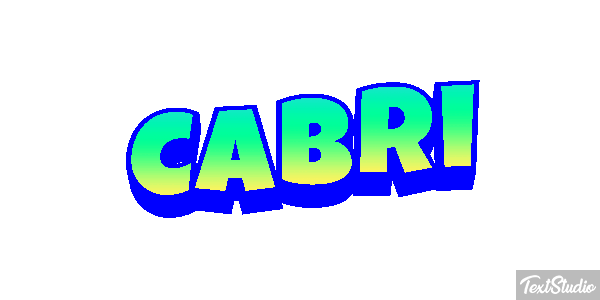 Cabri Texteffekt