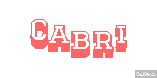 Cabri Texteffekt
