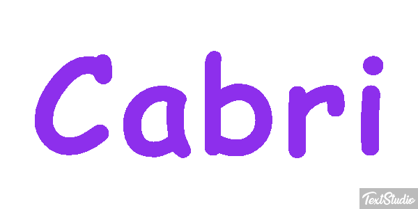 Cabri Texteffekt