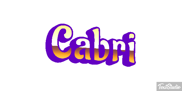 Cabri Texteffekt