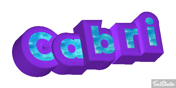 Cabri Texteffekt