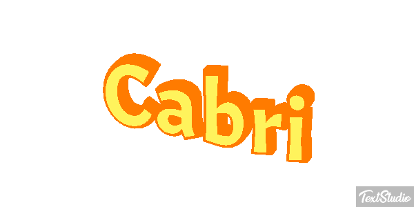 Cabri Texteffekt