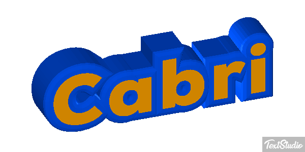 Cabri Texteffekt