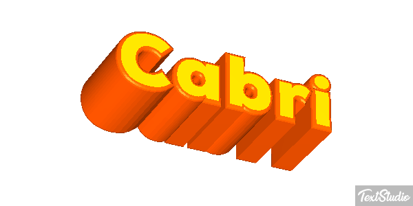 Cabri Texteffekt