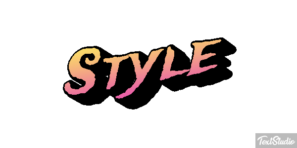 Style Texteffekt