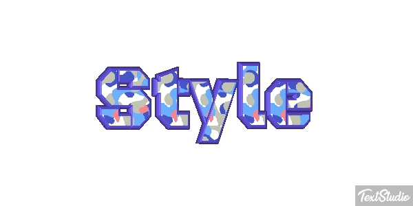 Style Texteffekt
