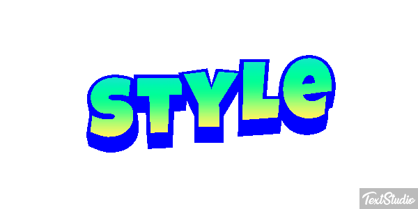 Style Texteffekt