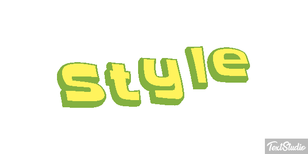 Style Texteffekt