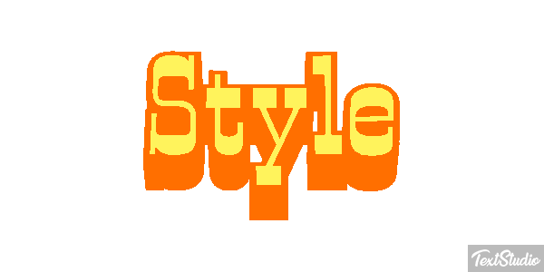 Style Texteffekt