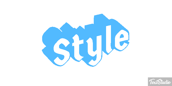 Style Texteffekt