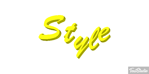 Style Texteffekt
