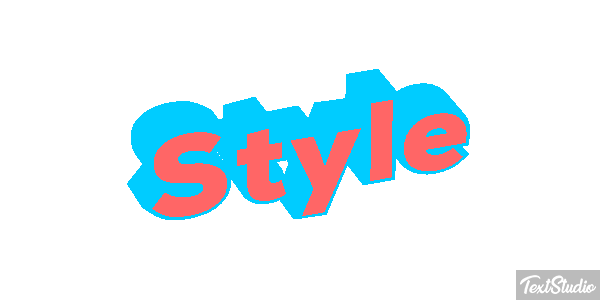 Style Texteffekt