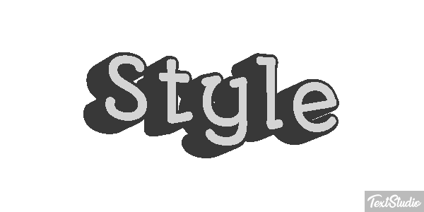 Style Texteffekt
