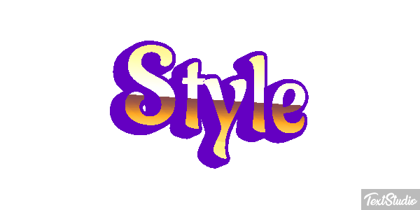 Style Texteffekt