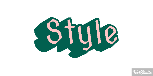 Style Texteffekt