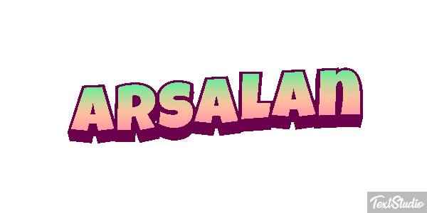Arsalan Texteffekt